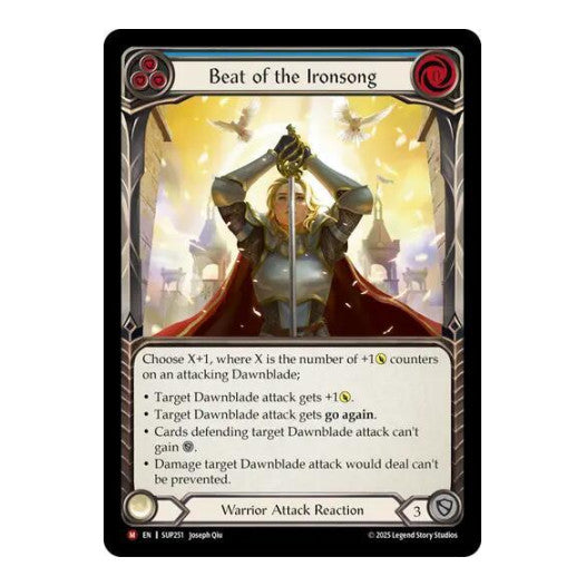 Beat of the Ironsong (SUP) #SUP251 Majestic (Near Mint) Super Slam Flesh and Blood TCG: 2025