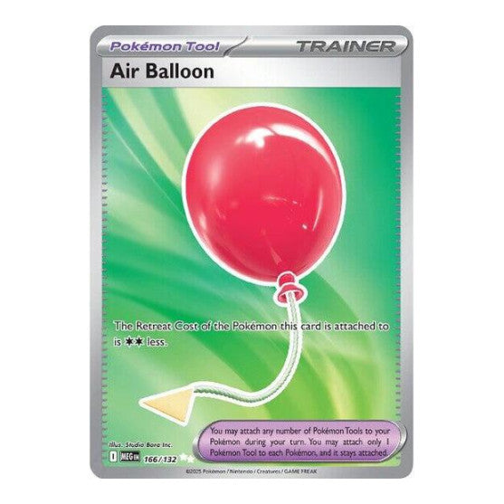 Air Balloon (MEG) #166/132 Ultra Rare (Holofoil Near Mint) ME01: Mega Evolution Pokemon: 2025