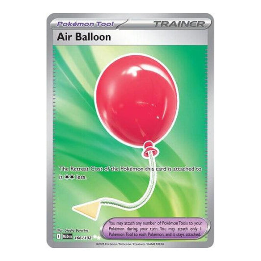 Air Balloon (MEG) #166/132 Ultra Rare (Holofoil Near Mint) ME01: Mega Evolution Pokemon: 2025