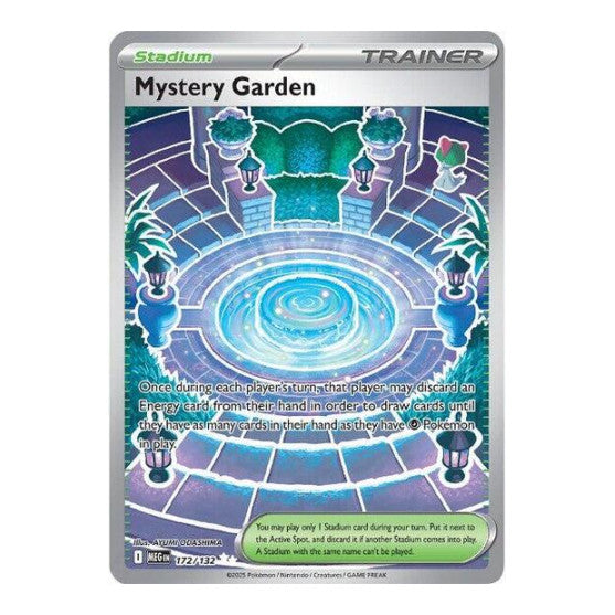 Mystery Garden - 172/132 (MEG) #172/132 Ultra Rare (Holofoil Near Mint) ME01: Mega Evolution Pokemon: 2025