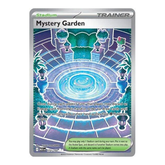 Mystery Garden - 172/132 (MEG) #172/132 Ultra Rare (Holofoil Near Mint) ME01: Mega Evolution Pokemon: 2025