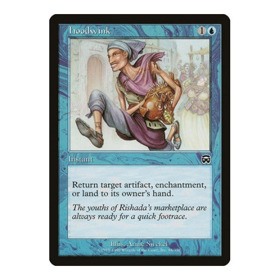 Hoodwink (MMQ) #84 Common (Lightly Played) Mercadian Masques Magic: The Gathering: 1999