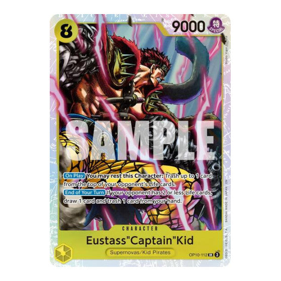 Eustass"Captain"Kid (Reprint) (PRB-02) #OP10-112 Super Rare (Foil Near Mint) Premium Booster -The Best- Vol. 2 One Piece Card Game: 2025