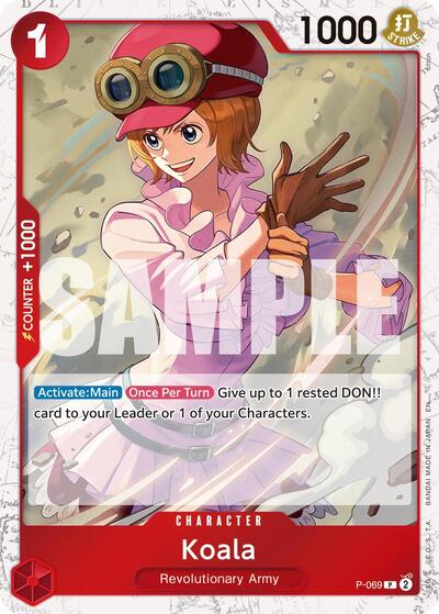 Koala Pirate Foil (PRB-02) #P-069 PR (Foil Near Mint) Premium Booster -The Best- Vol. 2 One Piece Card Game: 2025