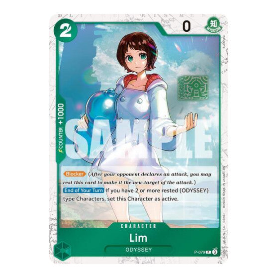 Lim (Pirate Foil) (PRB-02) #P-079 Promo (Foil Near Mint) Premium Booster -The Best- Vol. 2 One Piece Card Game: 2025