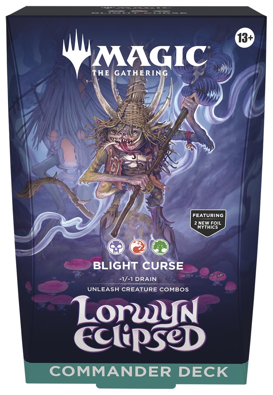 Lorwyn Eclipsed Commander Deck - Blight Curse