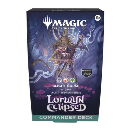 Lorwyn Eclipsed Commander Deck - Blight Curse (ECC) (Unopened) Commander: Lorwyn Eclipsed Magic: The Gathering: 2026