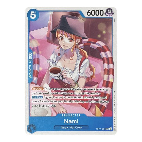 Nami - OP11-054 (LT-01) #OP11-054 Super Rare (Near Mint) Learn Together Deck Set One Piece Card Game: 2025