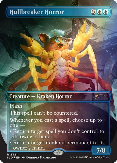 Hullbreaker Horror (Rainbow Foil) (SLD) #2321 Rare (Foil Near Mint) Secret Lair Drop Series Magic: The Gathering: 2026