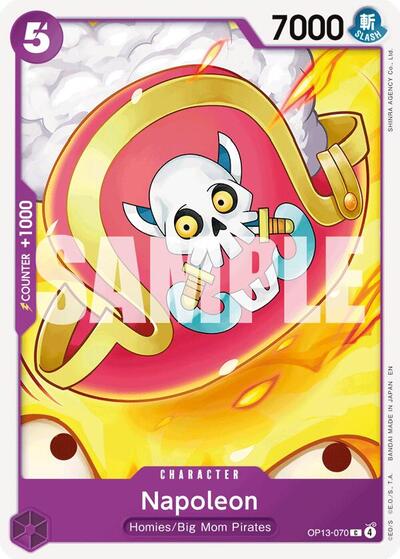 Napoleon (OP13) #OP13-070 Common (Near Mint) Carrying On His Will One Piece Card Game: 2025