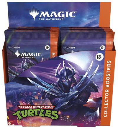 Teenage Mutant Ninja Turtles Collector Booster Display (TMT) (Unopened) Teenage Mutant Ninja Turtles Magic: The Gathering: 2026