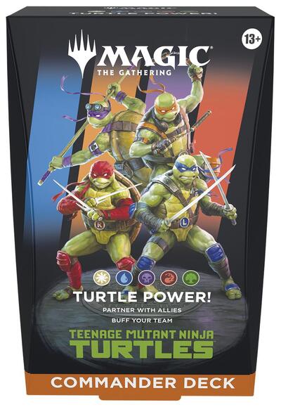 Teenage Mutant Ninja Turtles Commander Deck - Turtle Power! (TMC) (Unopened) Commander: Teenage Mutant Ninja Turtles Magic: The Gathering: 2026