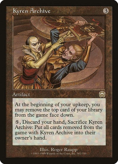 Kyren Archive (MMQ) #302 Rare (Lightly Played) Mercadian Masques Magic: The Gathering: 1999