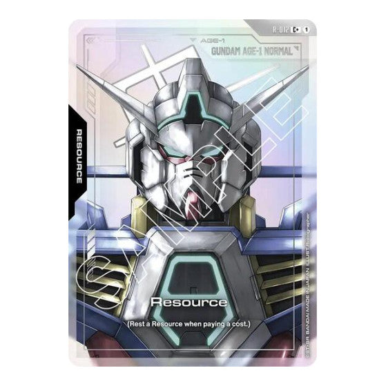 Resource R 012 C (GD02) #R-012 C+ (Holofoil Near Mint) Dual Impact Gundam Card Game: 2025