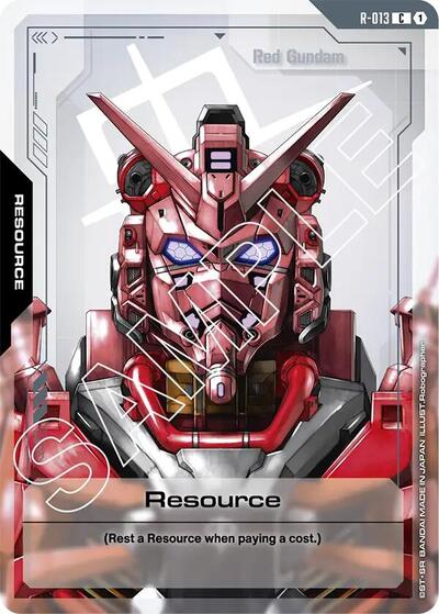 Resource (R-013) (GD02) #R-013 Common (Near Mint) Dual Impact Gundam Card Game: 2025