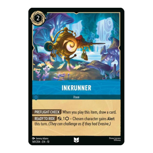 Inkrunner (10) #169/204 Uncommon Whispers in the Well Disney Lorcana: 2025