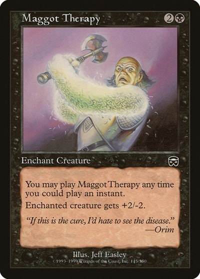 Maggot Therapy (MMQ) #145 Common (Heavily Played) Mercadian Masques Magic: The Gathering: 1999