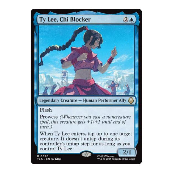 Ty Lee, Chi Blocker (TLA) #76 Rare Avatar: The Last Airbender Magic: The Gathering: 2025