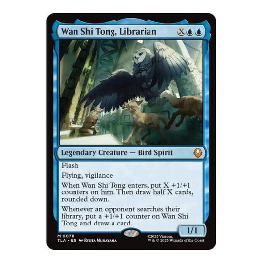 Wan Shi Tong, Librarian (TLA) #78 Mythic Rare (Near Mint) Avatar: The Last Airbender Magic: The Gathering: 2025