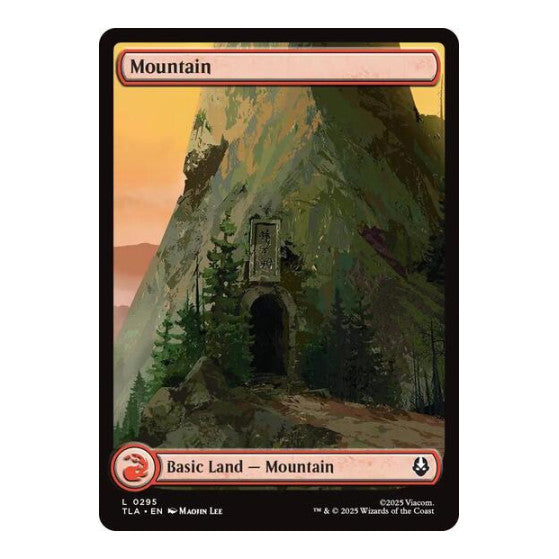 Mountain (0295) (TLA) #295 Land Avatar: The Last Airbender Magic: The Gathering: 2025