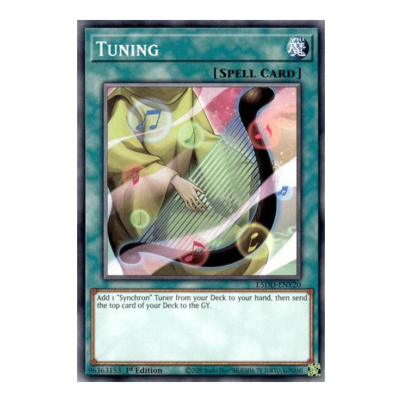 Tuning (L5DD) #L5DD-ENY20 Common / Short Print (1st Edition Lightly Played) Legendary 5D's Decks YuGiOh: 2025