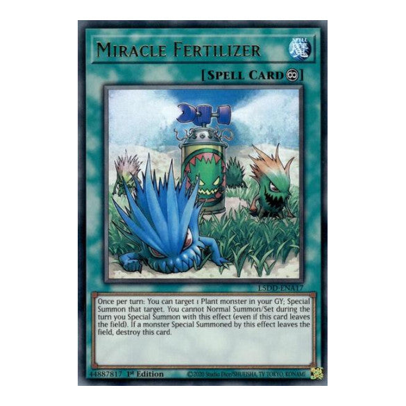 Miracle Fertilizer (L5DD) #L5DD-ENA17 Common / Short Print (1st Edition Lightly Played) Legendary 5D's Decks YuGiOh: 2025