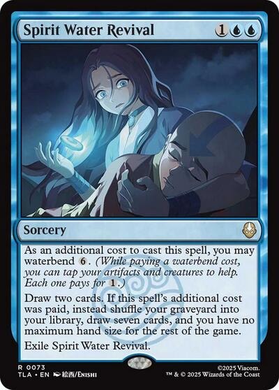 Spirit Water Revival (TLA) #73 Rare (Lightly Played) Avatar: The Last Airbender Magic: The Gathering: 2025