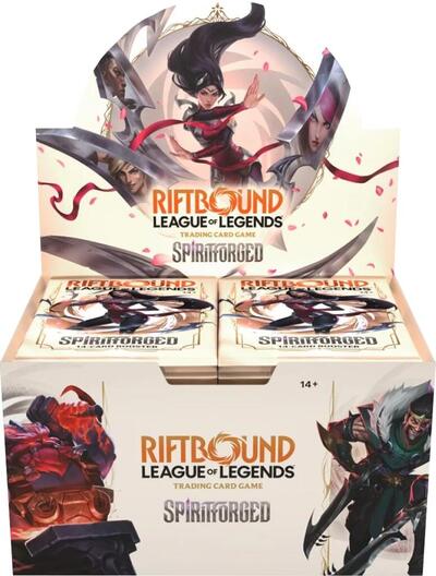 2026 Riftbound League of Legends Trading Card Game: Spiritforged (SFD) - Spiritforged Booster Display (Unopened)