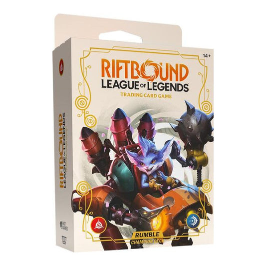 Spiritforged - Champion Deck (Rumble) (SFD) None (Unopened) Spiritforged Riftbound: League of Legends Trading Card Game: 2026