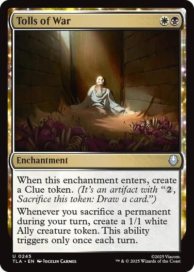 2025 Magic: Avatar: The Last Airbender (TLA) - Tolls of War (#245, Uncommon)