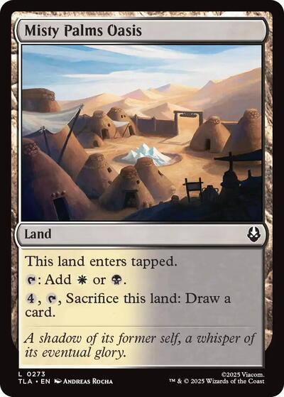 2025 Magic: Avatar: The Last Airbender (TLA) - Misty Palms Oasis (#273, Land)