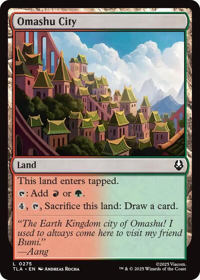 2025 Magic: Avatar: The Last Airbender (TLA) - Omashu City (#275, Land)