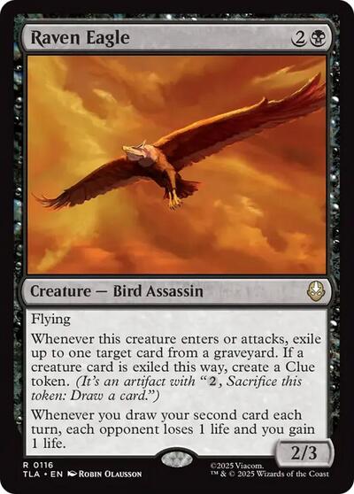 Raven Eagle (TLA) #116 Rare Avatar: The Last Airbender Magic: The Gathering: 2025