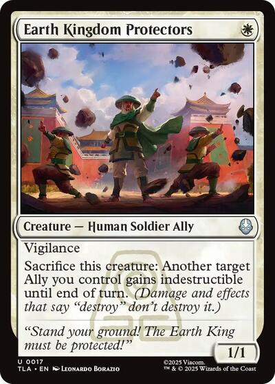 Earth Kingdom Protectors (TLA) #17 Uncommon Avatar: The Last Airbender Magic: The Gathering: 2025