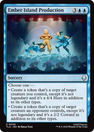 Ember Island Production (TLA) #48 Uncommon (Lightly Played) Avatar: The Last Airbender Magic: The Gathering: 2025