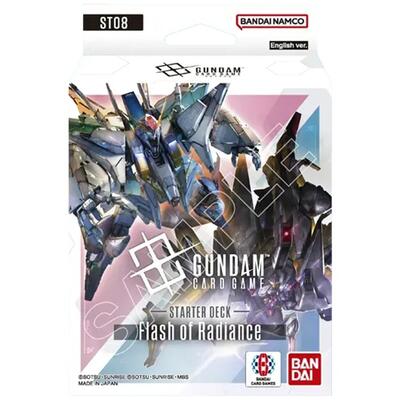 2026 Gundam Card Game: Starter Deck 08: Flash of Radiance (ST08) - Starter Deck 08 Flash of Radiance (Unopened)