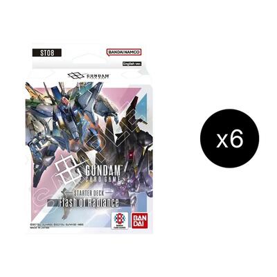 Starter Deck 08 Flash of Radiance Display (ST08) (Unopened) Starter Deck 08: Flash of Radiance Gundam Card Game: 2026