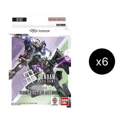 Starter Deck 07 Celestial Drive Display (ST07) (Unopened) Starter Deck 07: Celestial Drive Gundam Card Game: 2026