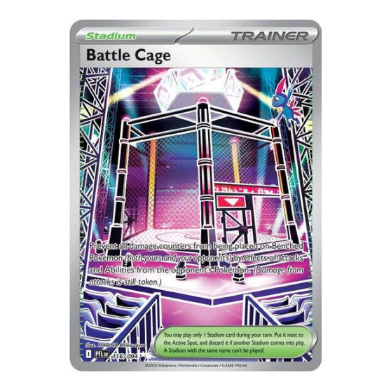 Battle Cage - 116/094 (PFL) #116/094 Ultra Rare (Holofoil Near Mint) ME02: Phantasmal Flames Pokemon: 2025