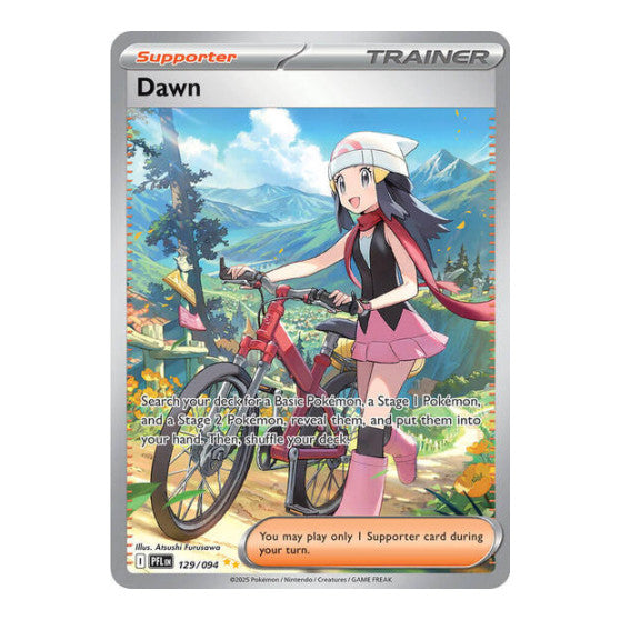 Dawn - 129/094 (PFL) #129/094 Special Illustration Rare (Holofoil Near Mint) ME02: Phantasmal Flames Pokemon: 2025
