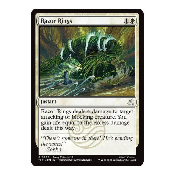Razor Rings (TLE) #272 Common (Lightly Played) Avatar: The Last Airbender: Eternal-Legal Magic: The Gathering: 2025