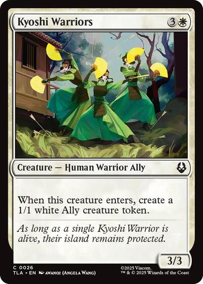 Kyoshi Warriors (TLA) #26 Common Avatar: The Last Airbender Magic: The Gathering: 2025