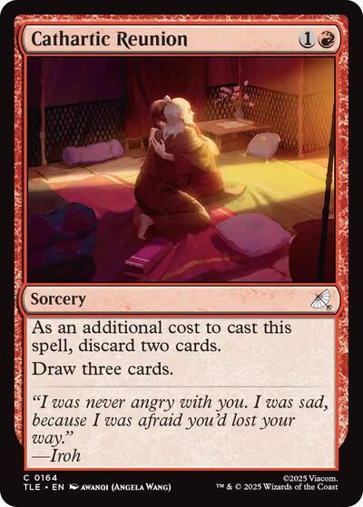 Cathartic Reunion (TLE) #164 Common (Near Mint) Avatar: The Last Airbender: Eternal-Legal Magic: The Gathering: 2025
