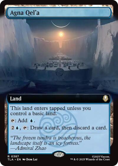 Agna Qela Extended Art (TLA) #387 Rare (Foil Near Mint) Avatar: The Last Airbender Magic: The Gathering: 2025