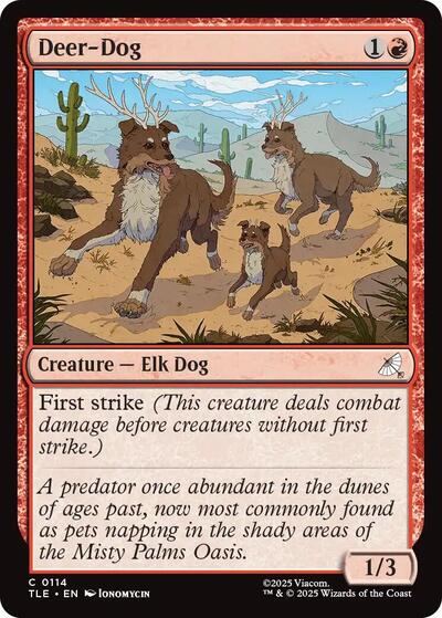 2025 Magic: Avatar: The Last Airbender: Eternal-Legal (TLE) - Deer Dog (#114, Common)