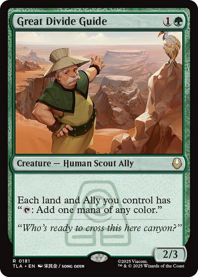Great Divide Guide (TLA) #181 Rare Avatar: The Last Airbender Magic: The Gathering: 2025