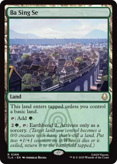Ba Sing Se (TLA) #266 Rare (Lightly Played) Avatar: The Last Airbender Magic: The Gathering: 2025
