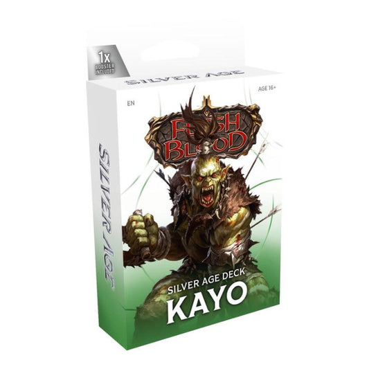 Silver Age Chapter 1 Deck - Kayo (Brute) () None (Unopened) Silver Age Chapter 1 Flesh and Blood TCG: 2026