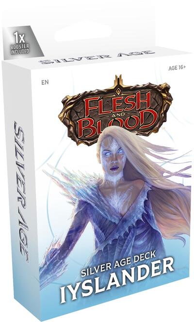 Silver Age Chapter 1 Deck - Iyslander (Elemental Wizard) () None (Unopened) Silver Age Chapter 1 Flesh and Blood TCG: 2026