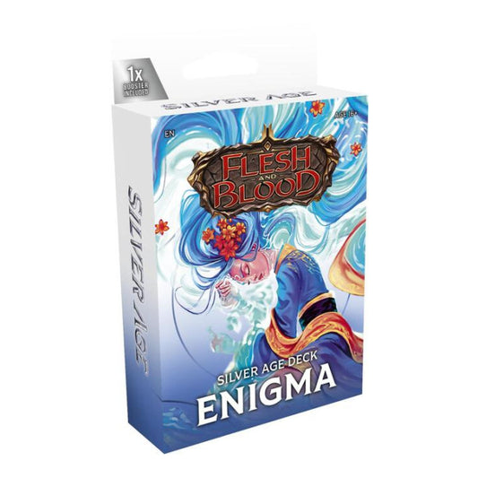 Silver Age Chapter 2 Deck - Enigma (Mystic Illusionist) () None (Unopened) Silver Age Chapter 2 Flesh and Blood TCG: 2026